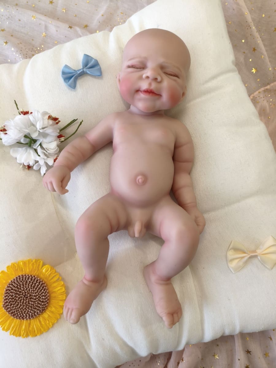 Bebé Reborn Axel - 30 cm de Silicona Blanda Realista