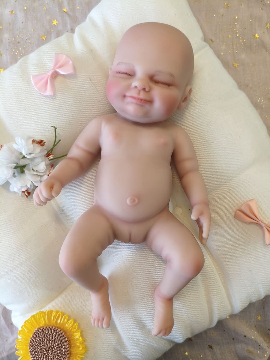 Bebé Reborn Mila - 30 cm de Silicona Blanda Realista