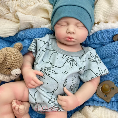 Bebé Reborn Silicona Uriel Niño 50cm / 3,1kg
