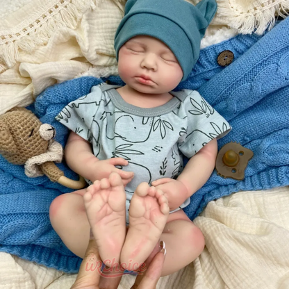 Bebé Reborn Silicona Uriel Niño 50cm / 3,1kg