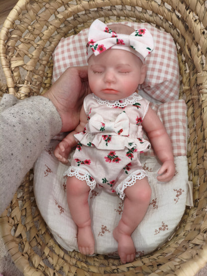 Bebé Reborn Silicona Emma Niña 30cm / 1,2kg