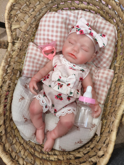 Bebé Reborn Silicona Emma Niña 30cm / 1,2kg