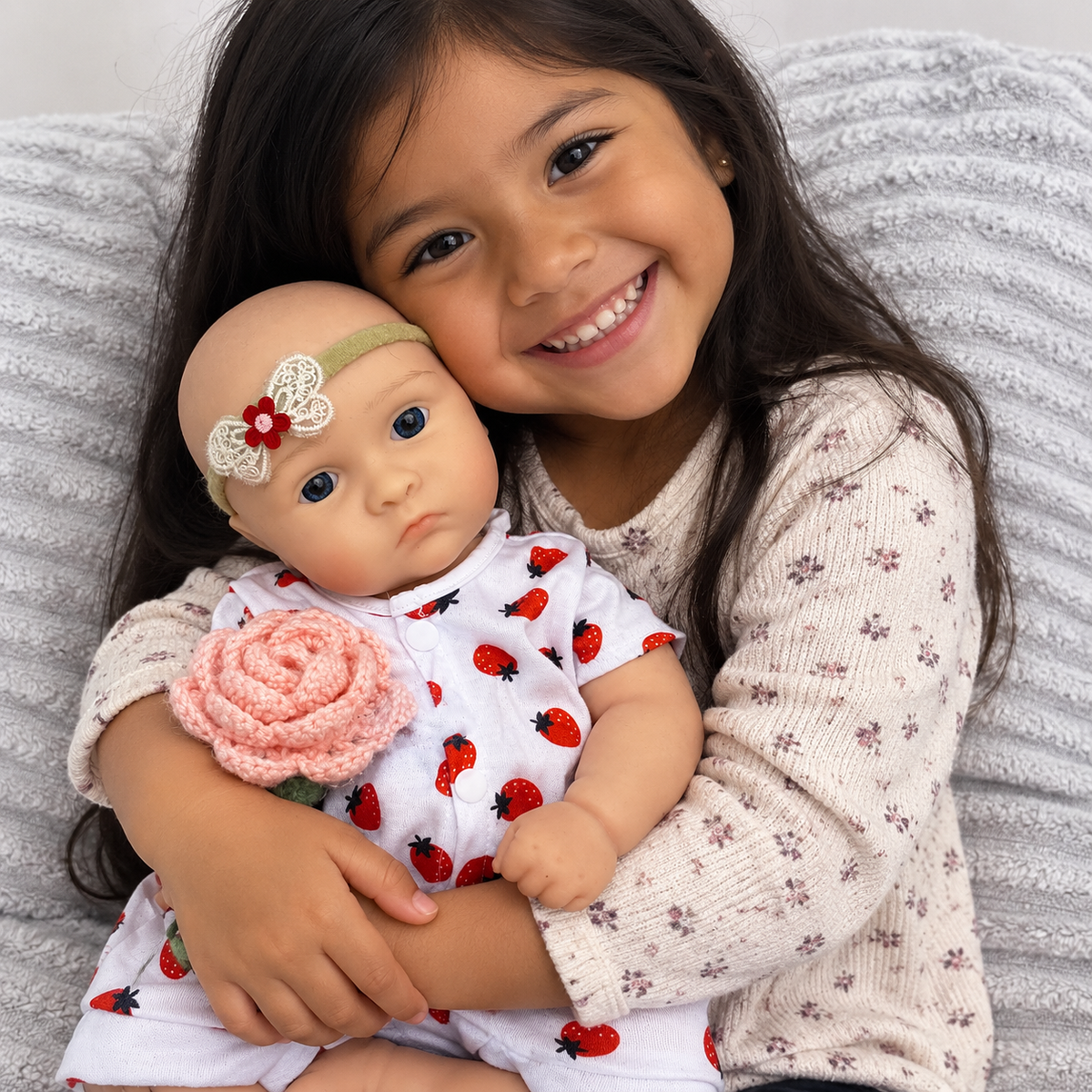 Bebé Reborn Silicona Dalia Niña 45cm / 2,5kg