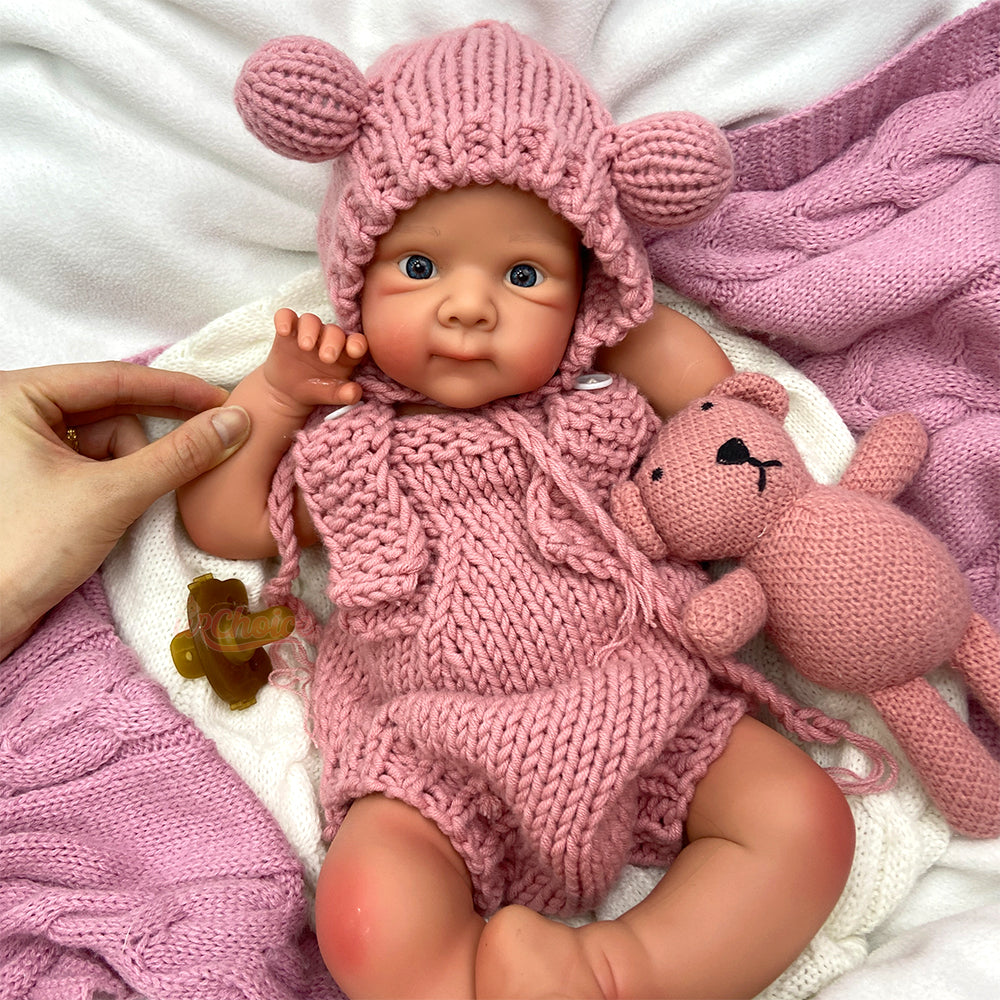 Bebé Reborn Silicona Irma Niña 52cm / 3,4kg