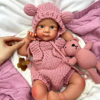 Bebé Reborn Silicona Irma Niña 52cm / 3,4kg