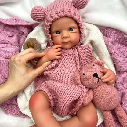 Bebé Reborn Silicona Irma Niña 52cm / 3,4kg