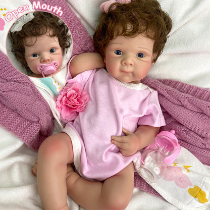 Bebé Reborn Silicona Atenea Niña 50cm / 3,4kg