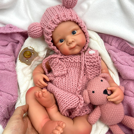Bebé Reborn Silicona Irma Niña 52cm / 3,4kg