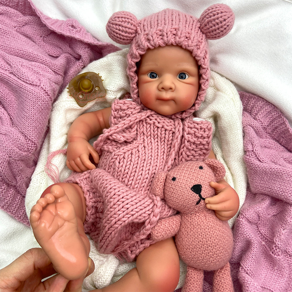 Bebé Reborn Silicona Irma Niña 52cm / 3,4kg