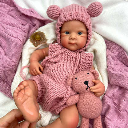 Bebé Reborn Silicona Irma Niña 52cm / 3,4kg