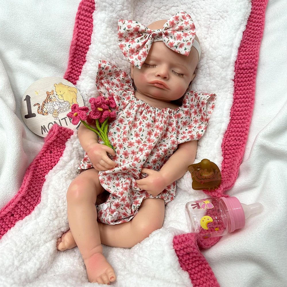 Bebé Reborn Silicona Lia Niña 46cm / 2,5kg