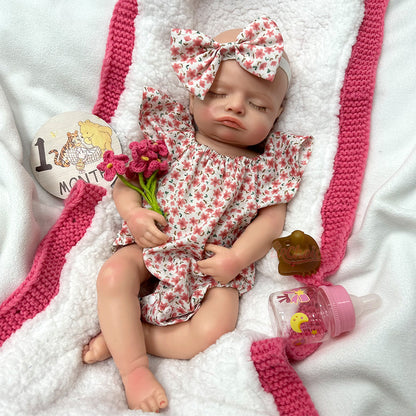 Bebé Reborn Silicona Lia Niña 46cm / 2,5kg