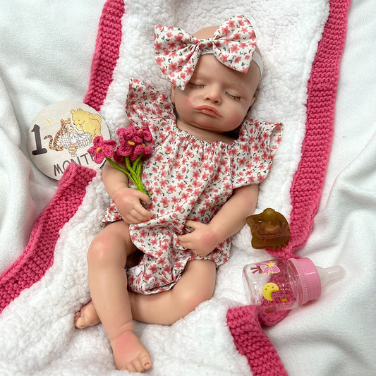 Bebé Reborn Silicona Lia Niña 46cm / 2,5kg