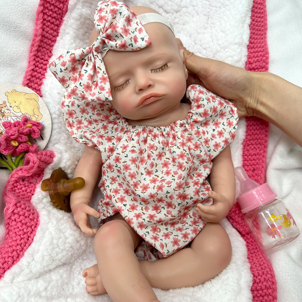 Bebé Reborn Silicona Lia Niña 46cm / 2,5kg