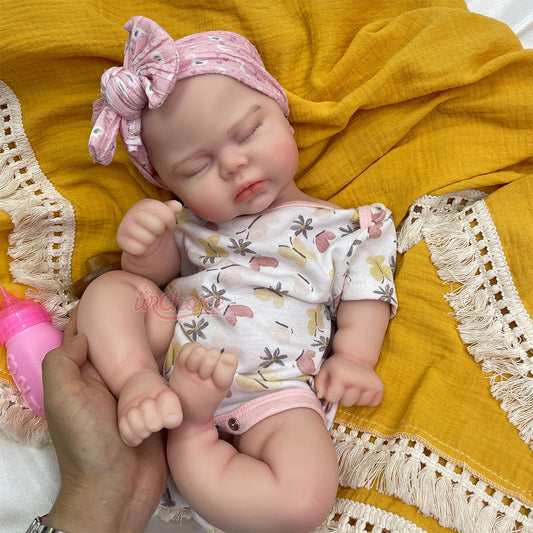 Bebé Reborn Silicona Naya Niña 45cm / 3,4kg