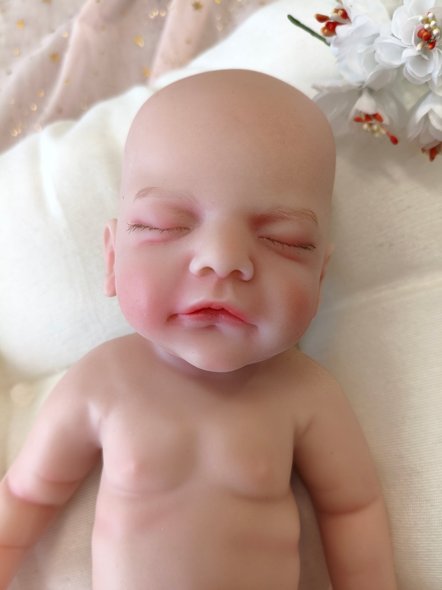 Bebé Reborn Olga - 30 cm de Silicona Blanda Realista