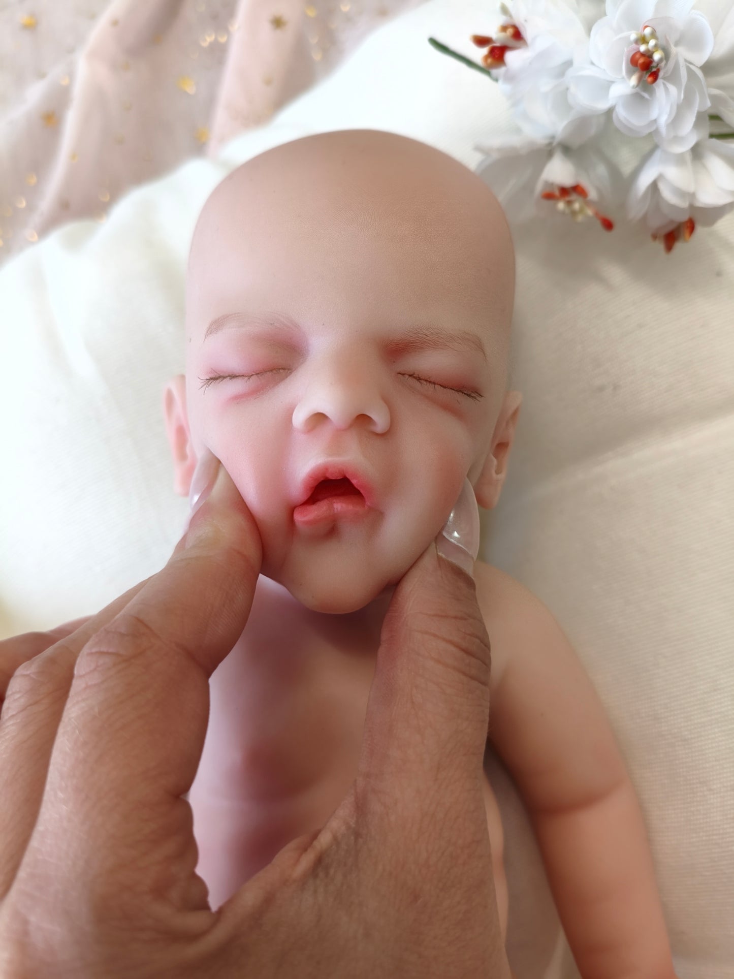 Bebé Reborn Olga - 30 cm de Silicona Blanda Realista