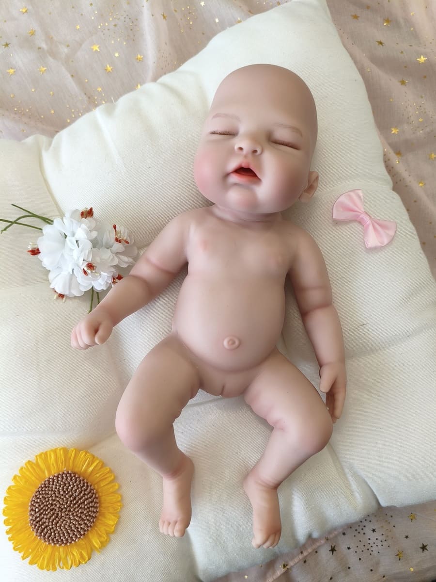 Bebé Reborn Zoe - 30 cm de Silicona Blanda Realista
