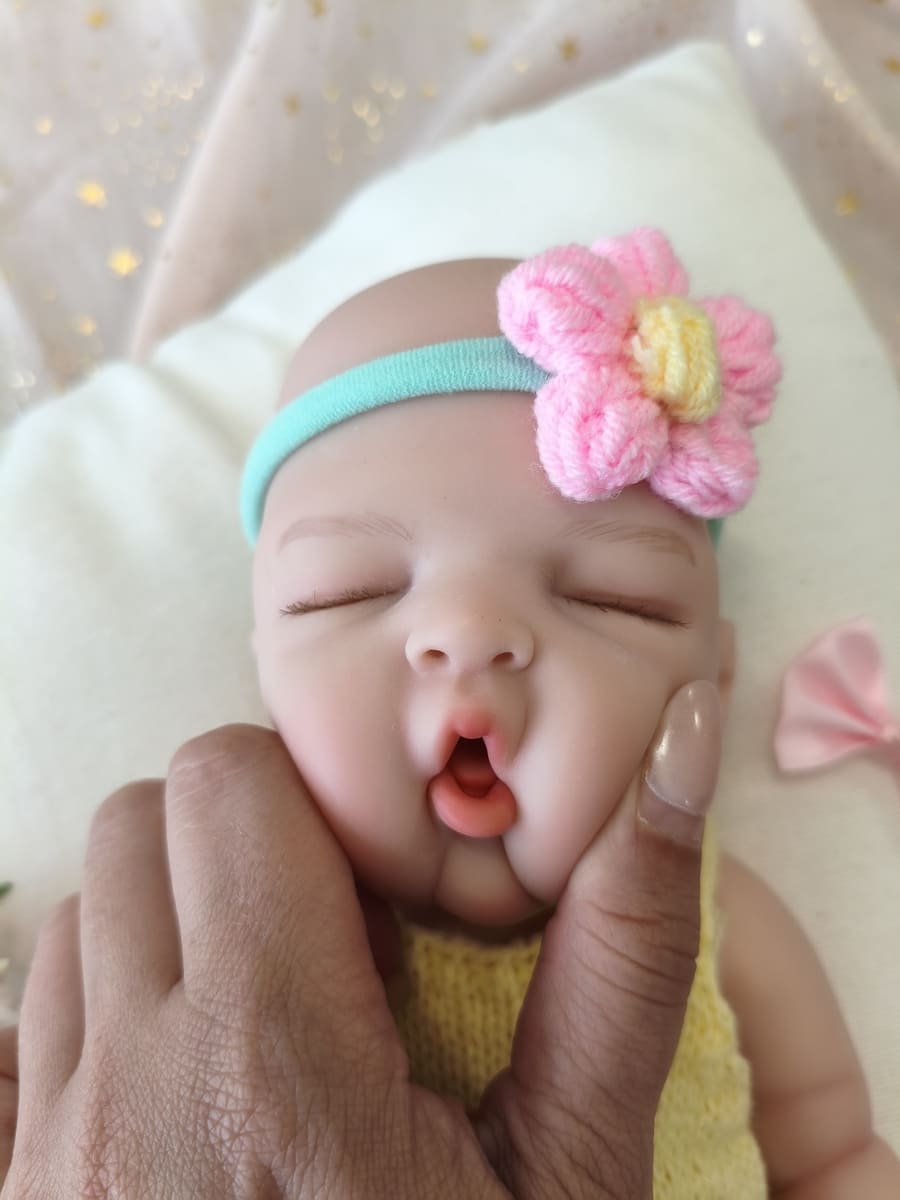 Bebé Reborn Zoe - 30 cm de Silicona Blanda Realista