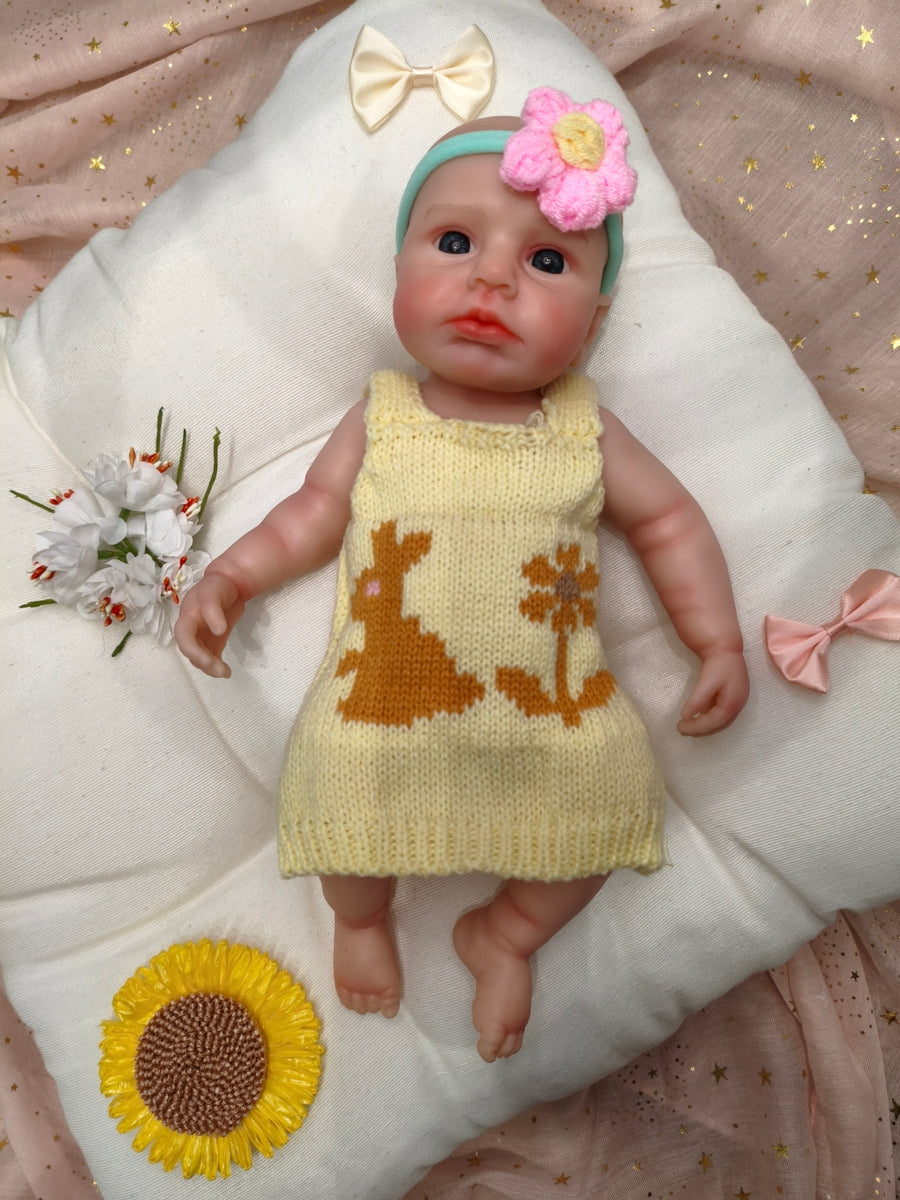 Bebé Reborn Cloe - 30 cm de Silicona Blanda Realista