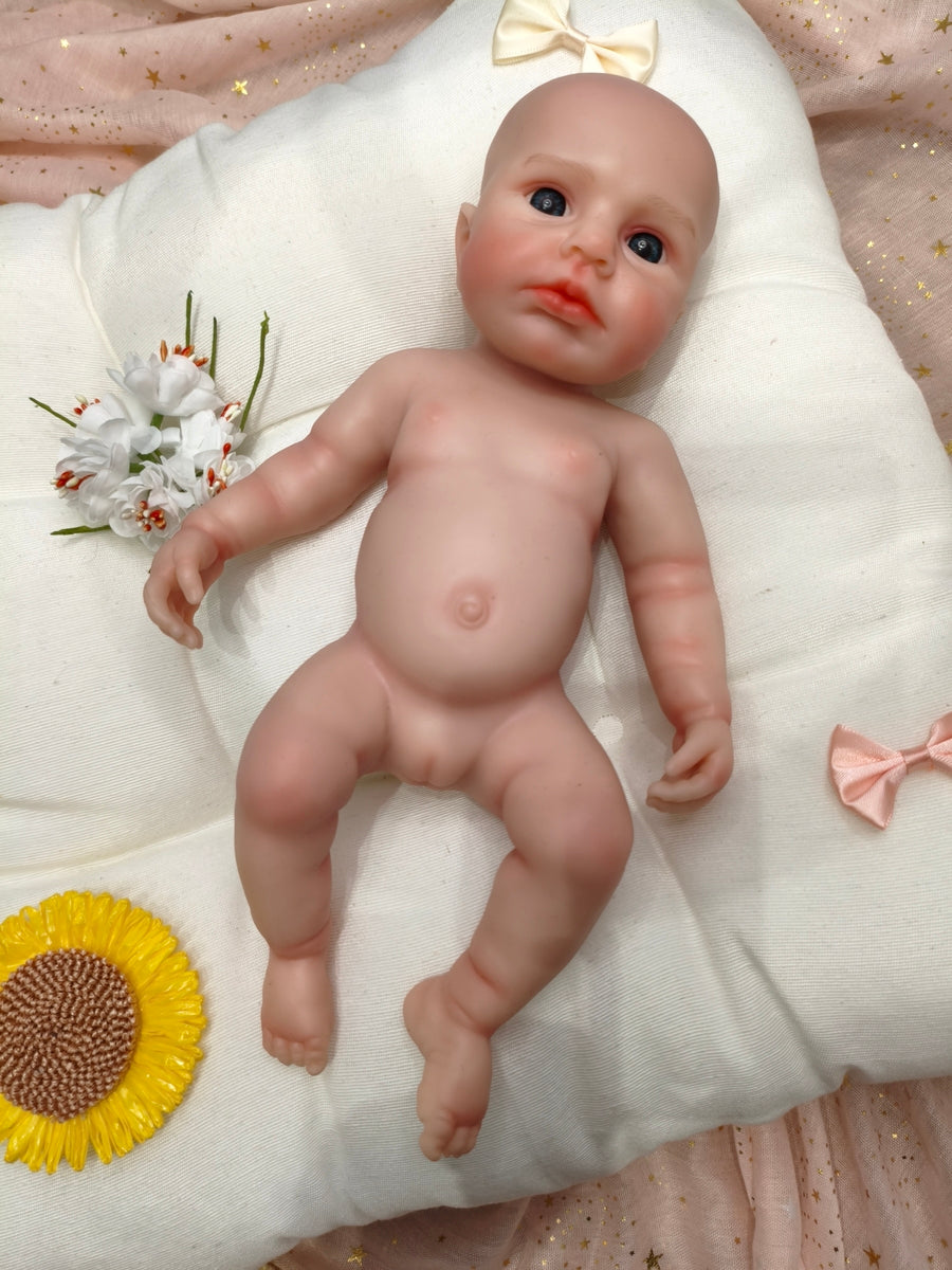 Bebé Reborn Cloe - 30 cm de Silicona Blanda Realista