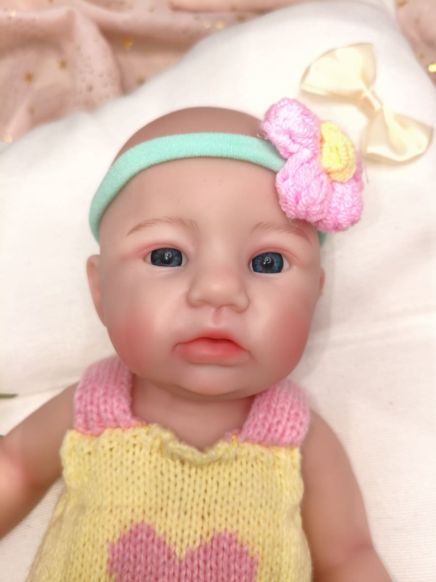 Bebé Reborn Luna - 30 cm de Silicona Blanda Realista