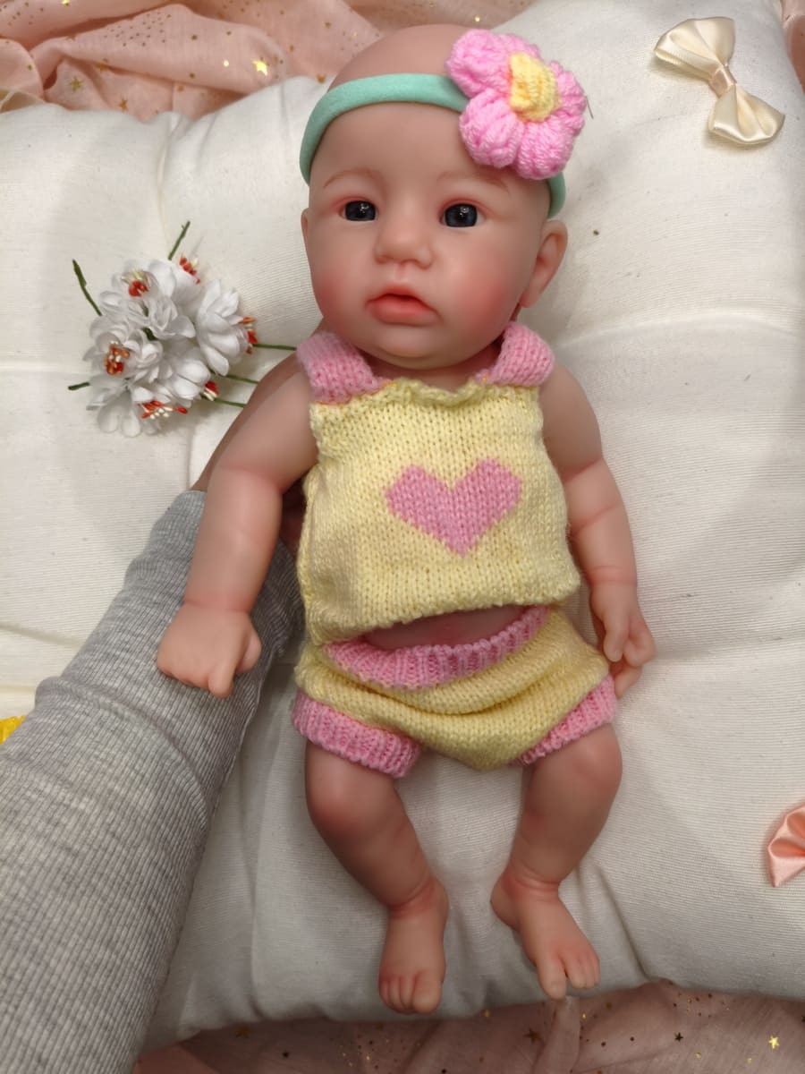 Bebé Reborn Luna - 30 cm de Silicona Blanda Realista