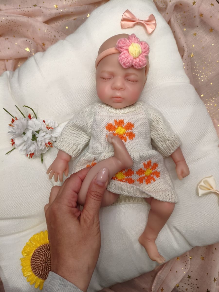 Bebé Reborn Gala - 30 cm de Silicona Blanda Realista