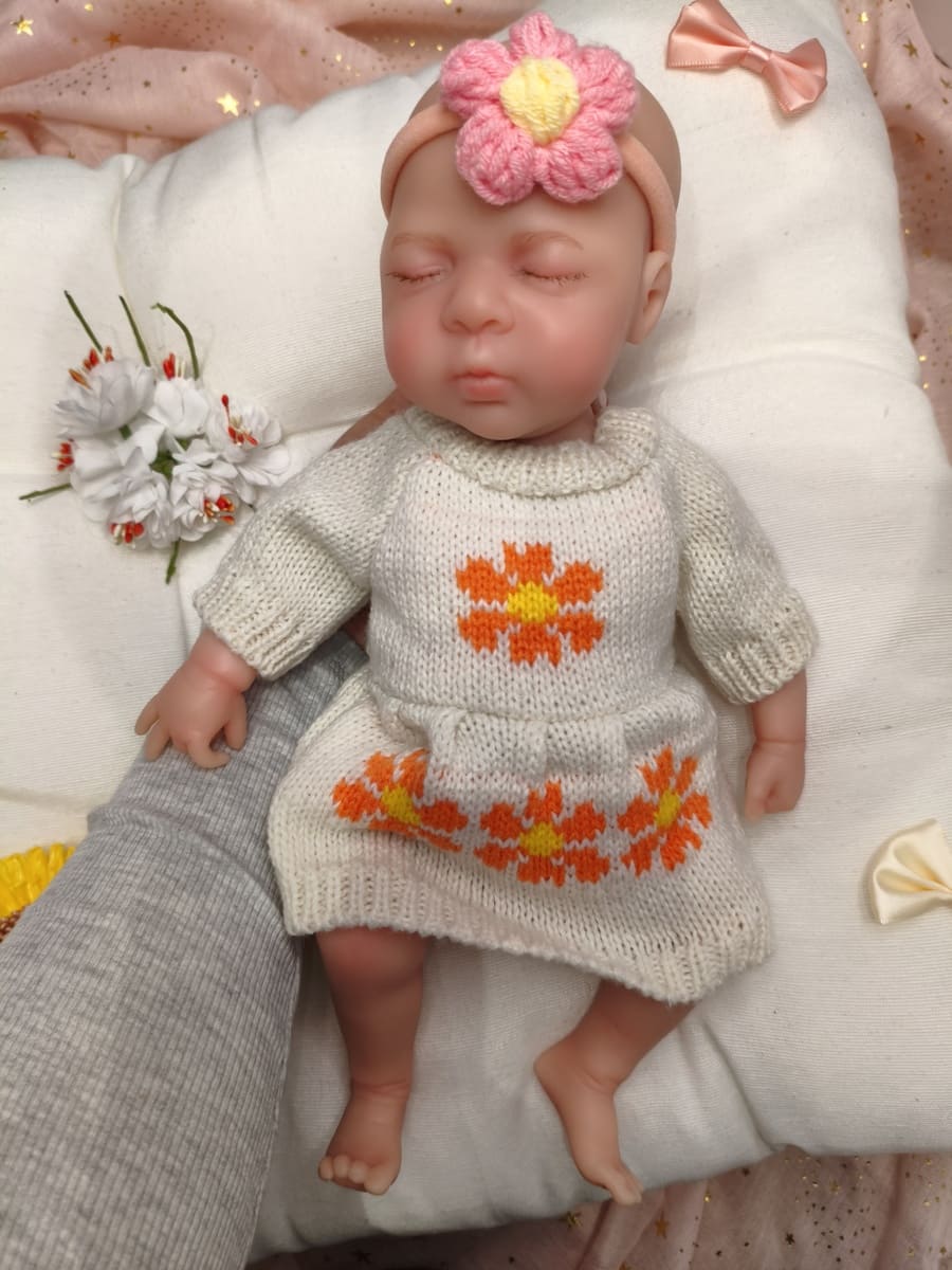 Bebé Reborn Gala - 30 cm de Silicona Blanda Realista