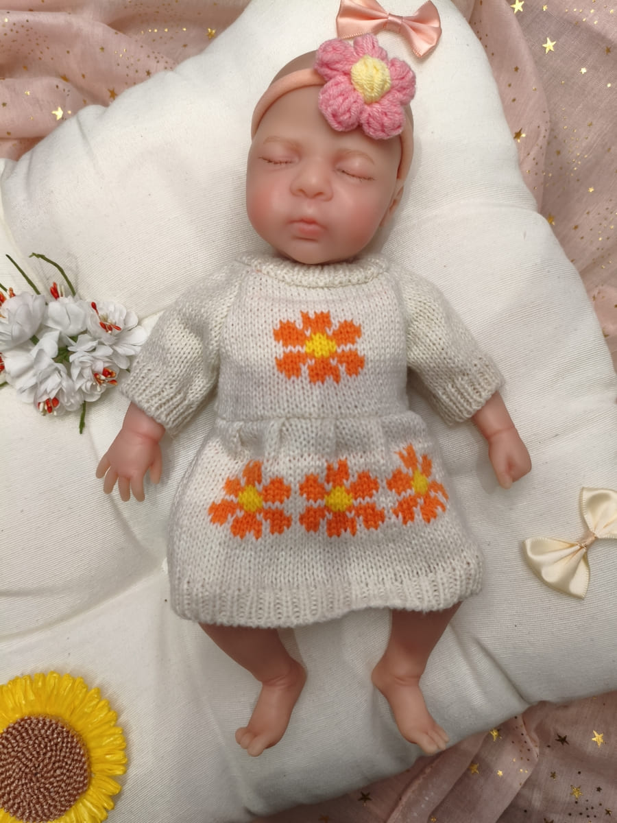 Bebé Reborn Gala - 30 cm de Silicona Blanda Realista