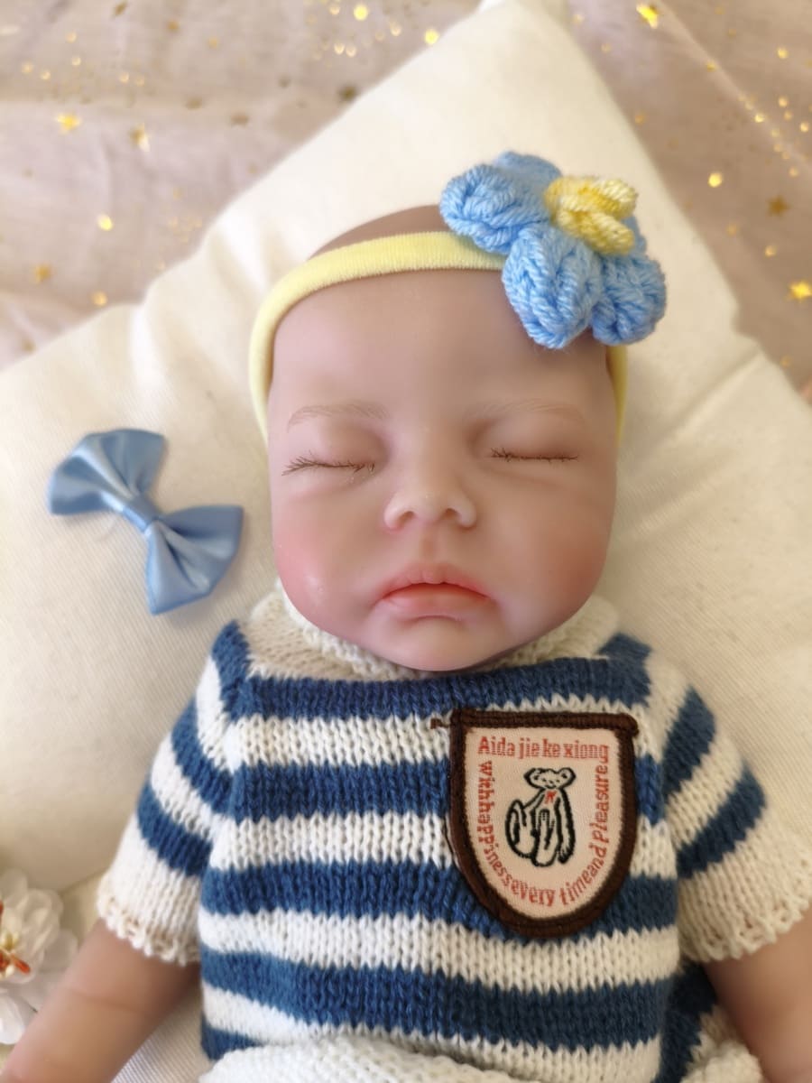 Bebé Reborn Nico - 30 cm de Silicona Blanda Realista