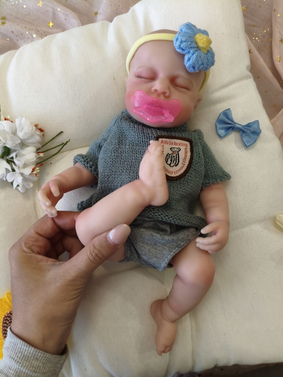 Bebé Reborn Lucas - 30 cm de Silicona Blanda Realista