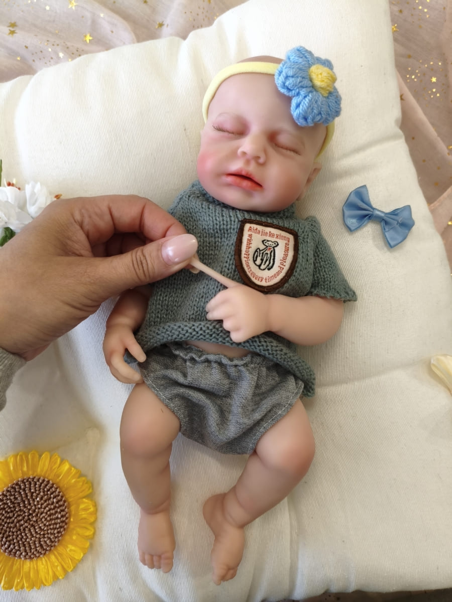 Bebé Reborn Lucas - 30 cm de Silicona Blanda Realista