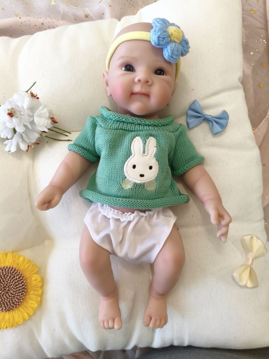 Bebé Reborn Eloy - 30 cm de Silicona Blanda Realista