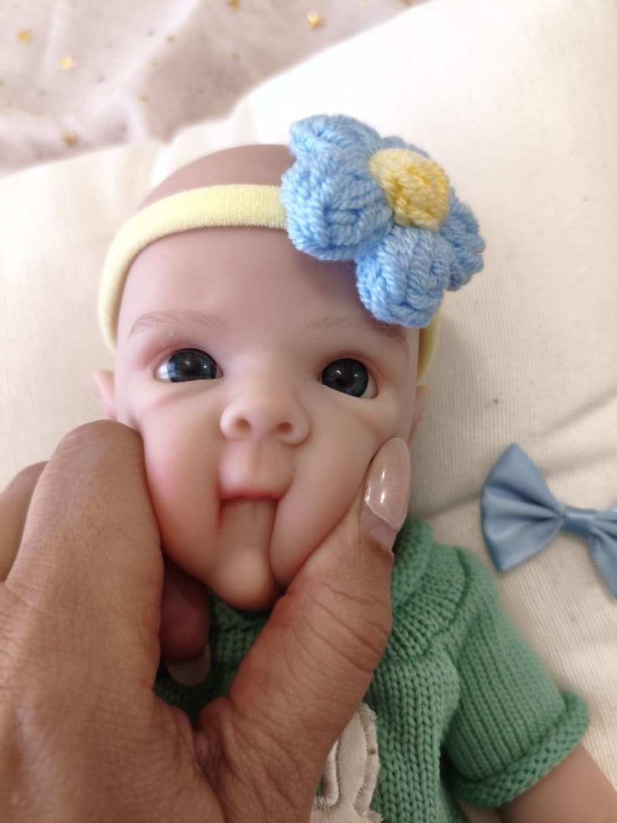 Bebé Reborn Eloy - 30 cm de Silicona Blanda Realista