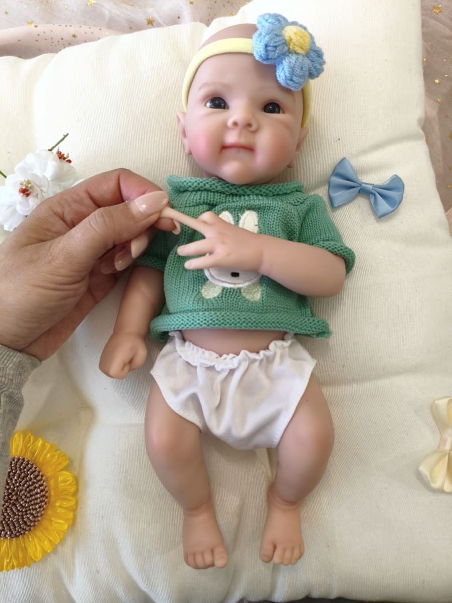 Bebé Reborn Eloy - 30 cm de Silicona Blanda Realista