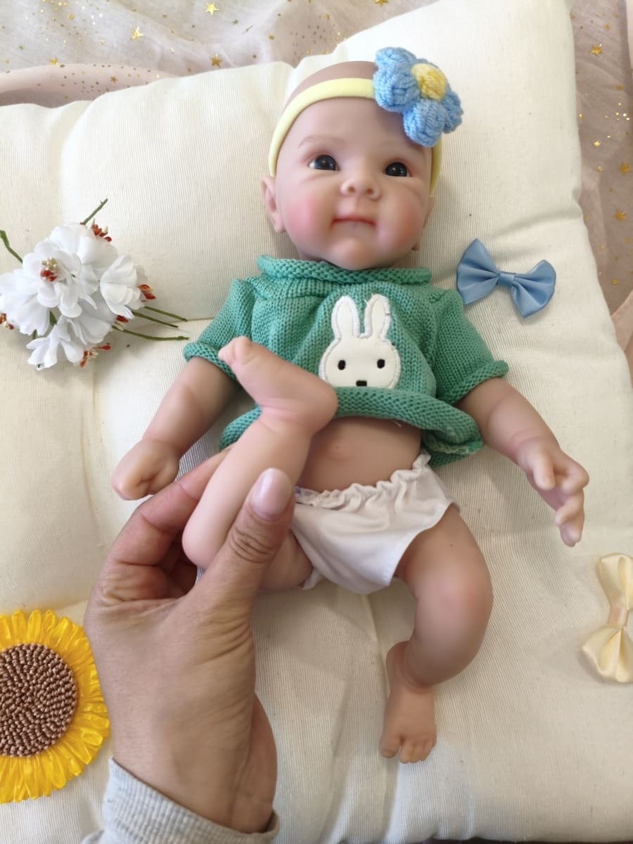 Bebé Reborn Eloy - 30 cm de Silicona Blanda Realista