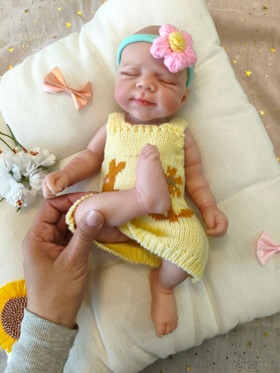 Bebé Reborn Lola - 30 cm de Silicona Blanda Realista