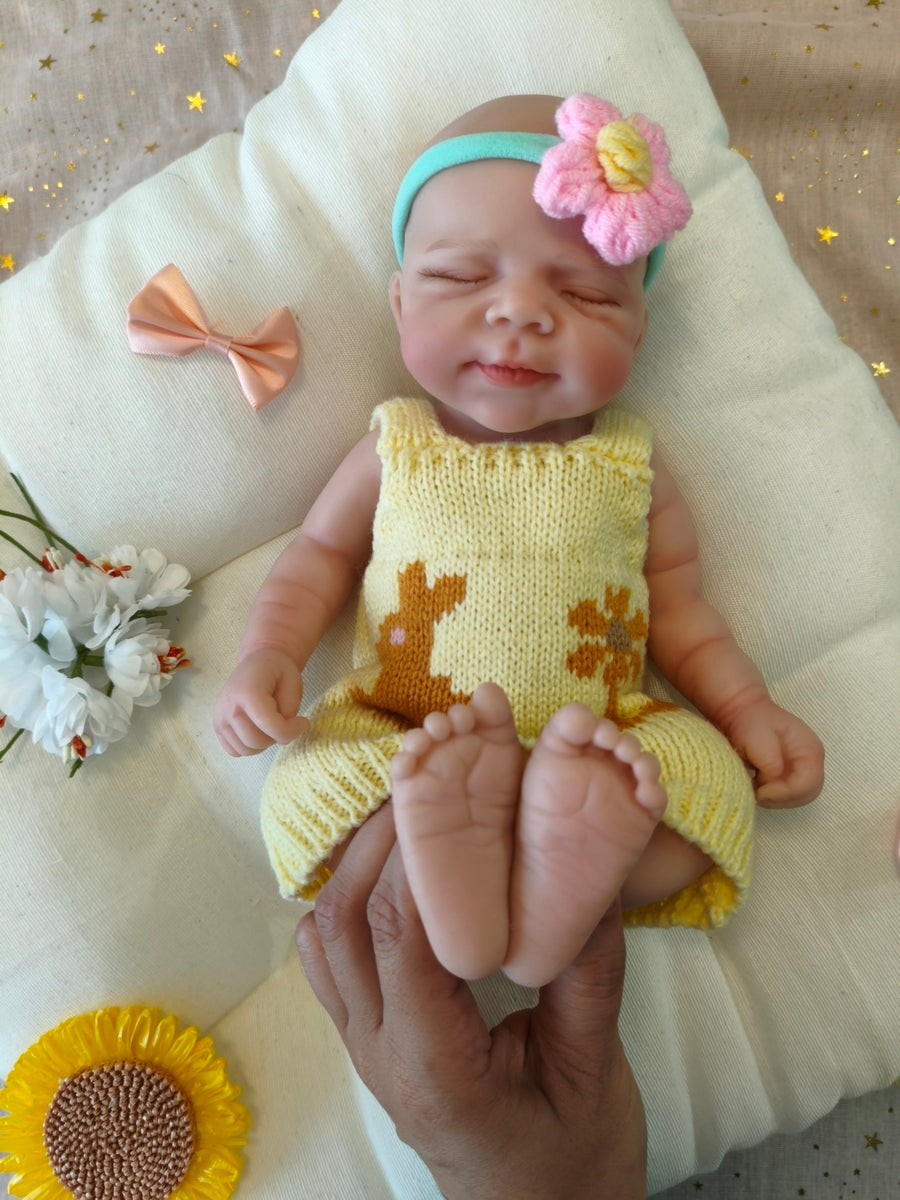 Bebé Reborn Lola - 30 cm de Silicona Blanda Realista