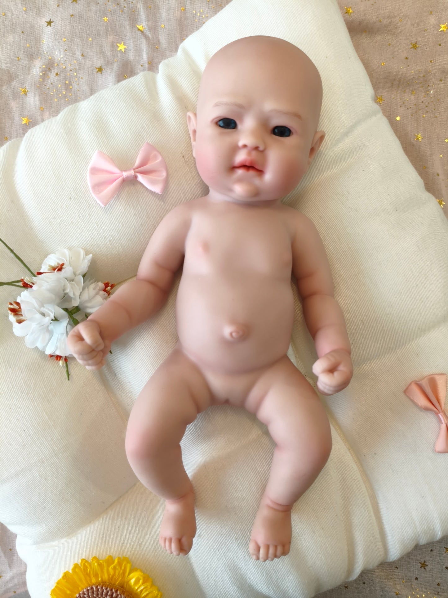 Bebé Reborn Camila - 30 cm de Silicona Blanda Realista