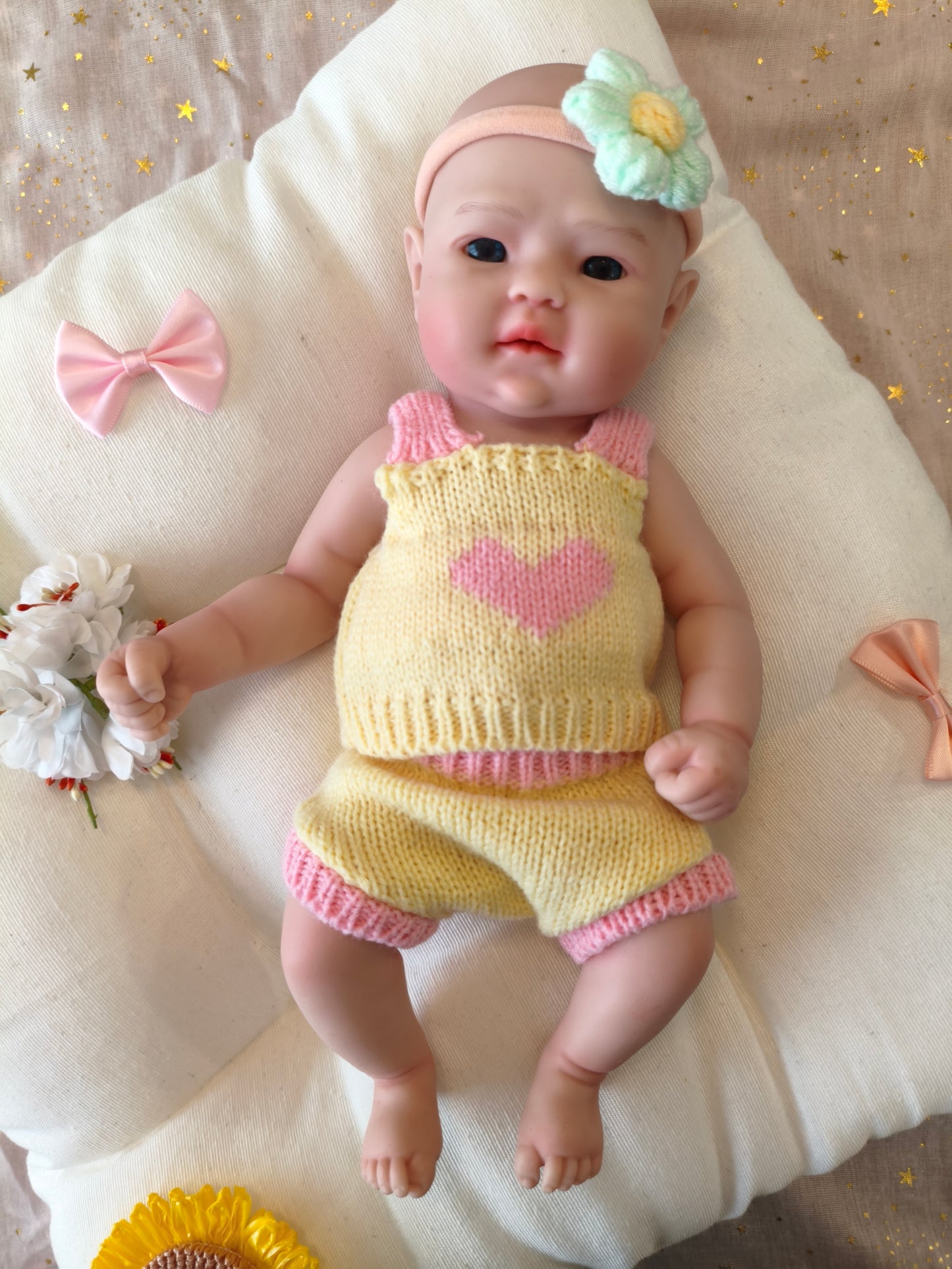 Bebé Reborn Camila - 30 cm de Silicona Blanda Realista