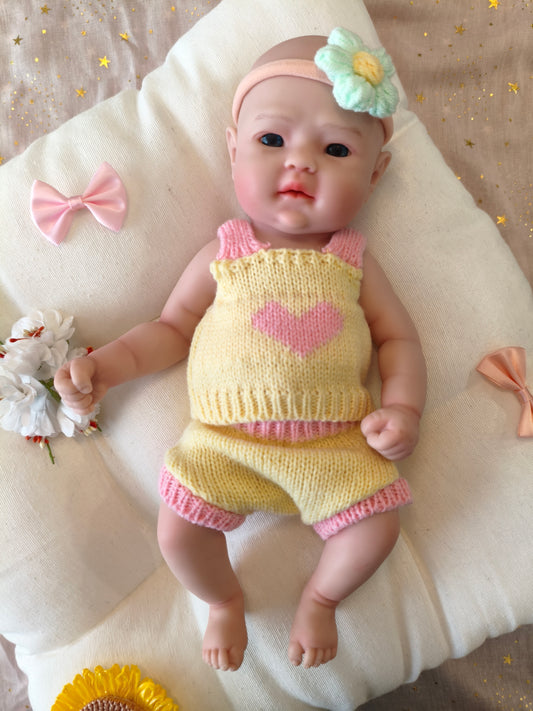 Bebé Reborn Camila - 30 cm de Silicona Blanda Realista