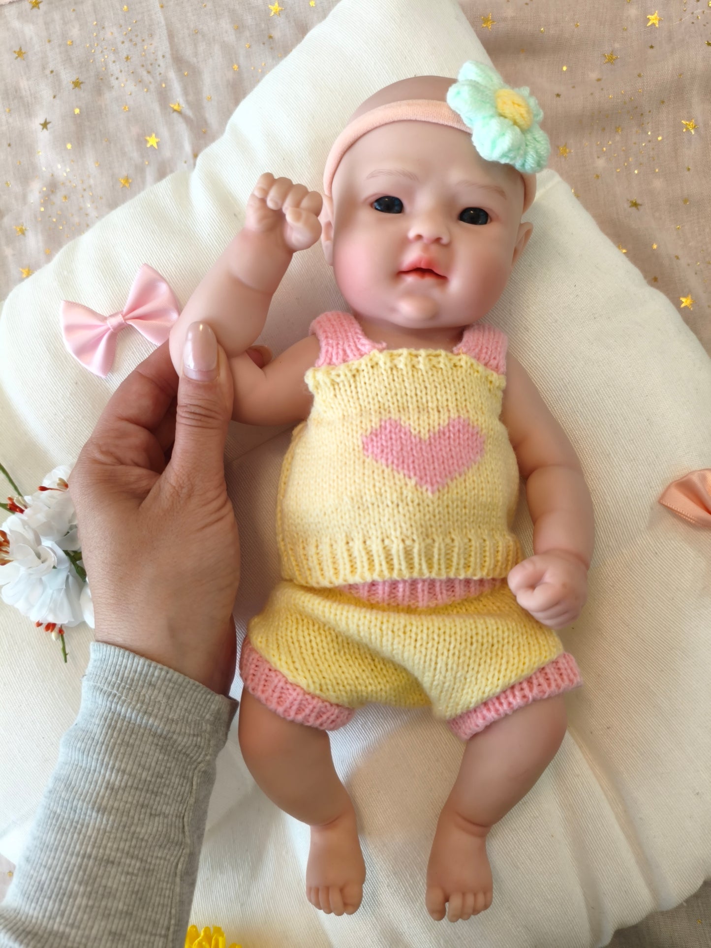 Bebé Reborn Camila - 30 cm de Silicona Blanda Realista