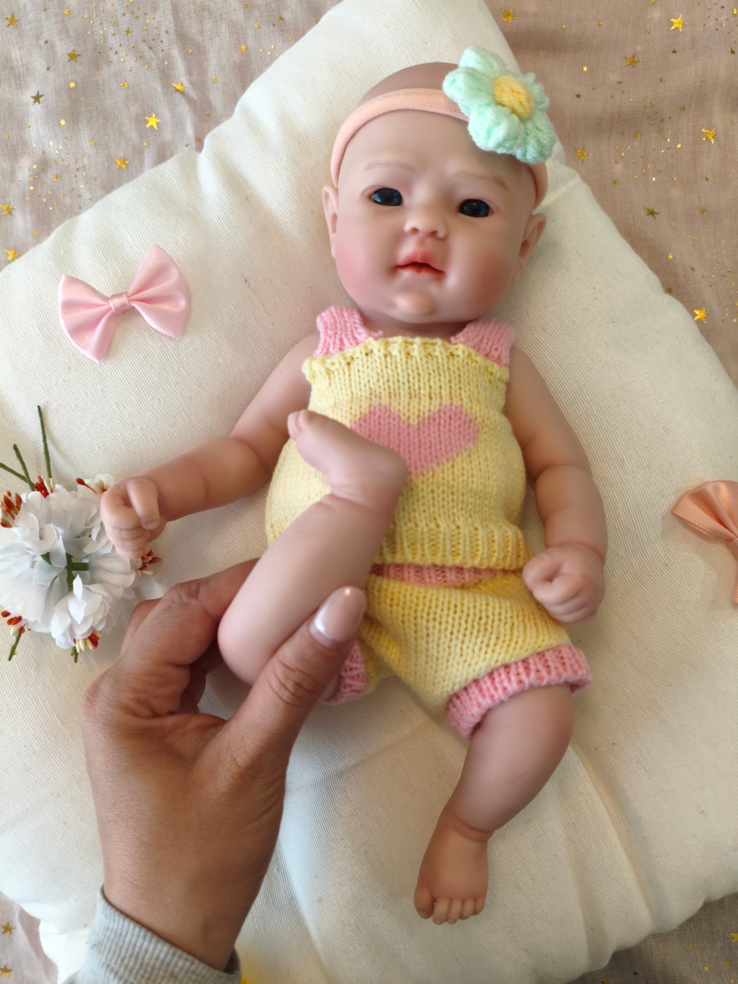 Bebé Reborn Camila - 30 cm de Silicona Blanda Realista