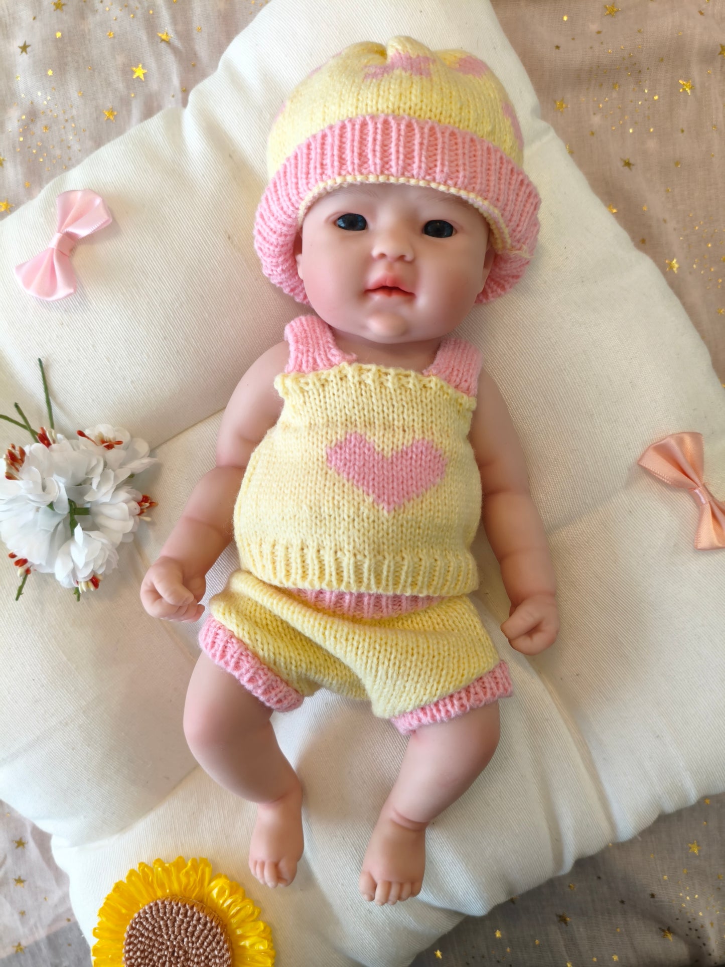 Bebé Reborn Camila - 30 cm de Silicona Blanda Realista