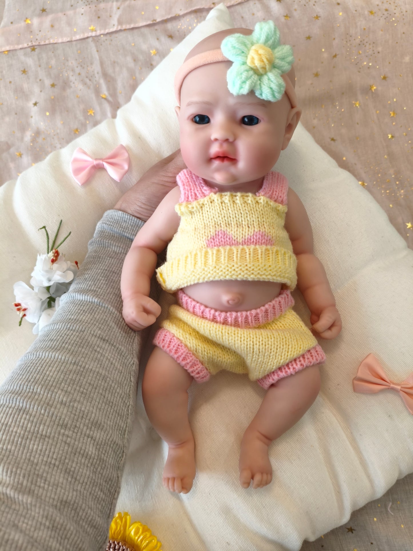Bebé Reborn Camila - 30 cm de Silicona Blanda Realista