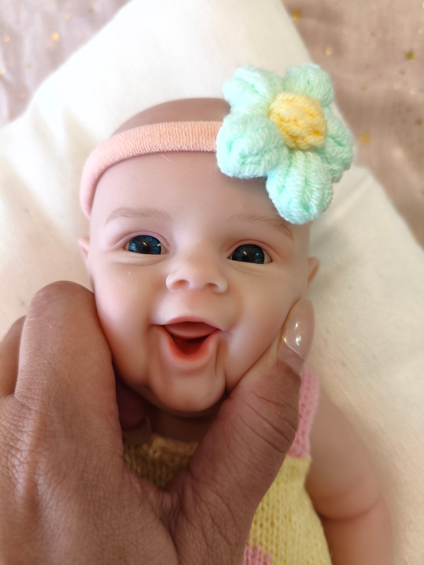 Bebé Reborn Noa - 30 cm de Silicona Blanda Realista