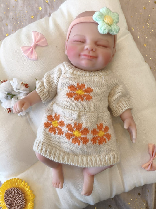 Bebé Reborn Mila - 30 cm de Silicona Blanda Realista
