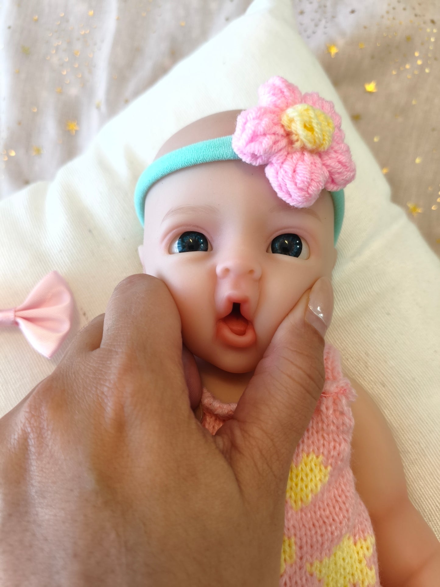 Bebé Reborn Sara - 30 cm de Silicona Blanda Realista