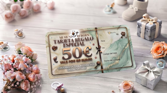 Tarjeta de regalo Mi mundo reborn